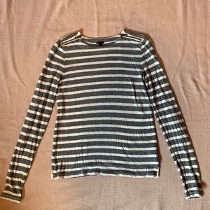 Jcrew stripe long sleeve shirt